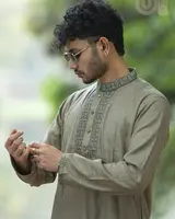 Ivory Kantha Panjabi — view 3