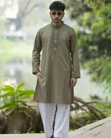 Ivory Kantha Panjabi — view 2