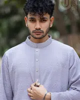 Crimson Thread Panjabi — view 3